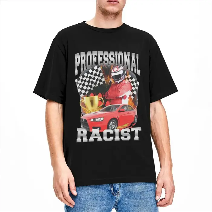 F1 professionnel Racer t-shirts Vintage Streetwear coton à manches courtes graphique hommes femmes amusant Harajuku quotidien Cool unisexe hauts