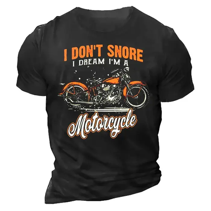 T-shirt de moto pour hommes