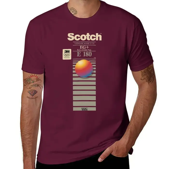 VHS Scotch E180 T-Shirt pour hommes