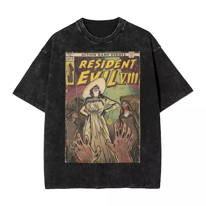 Residents Evils-T-shirt à manches courtes Biohazard 3 pour hommes et femmes