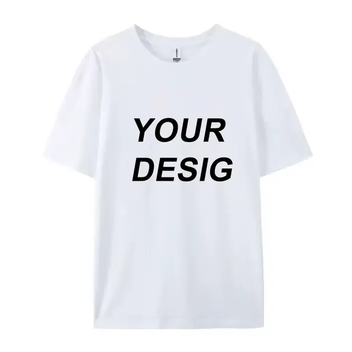 Personnalisé votre propre conception T-shirt femmes personnaliser votre impression Photo Logo T-shir