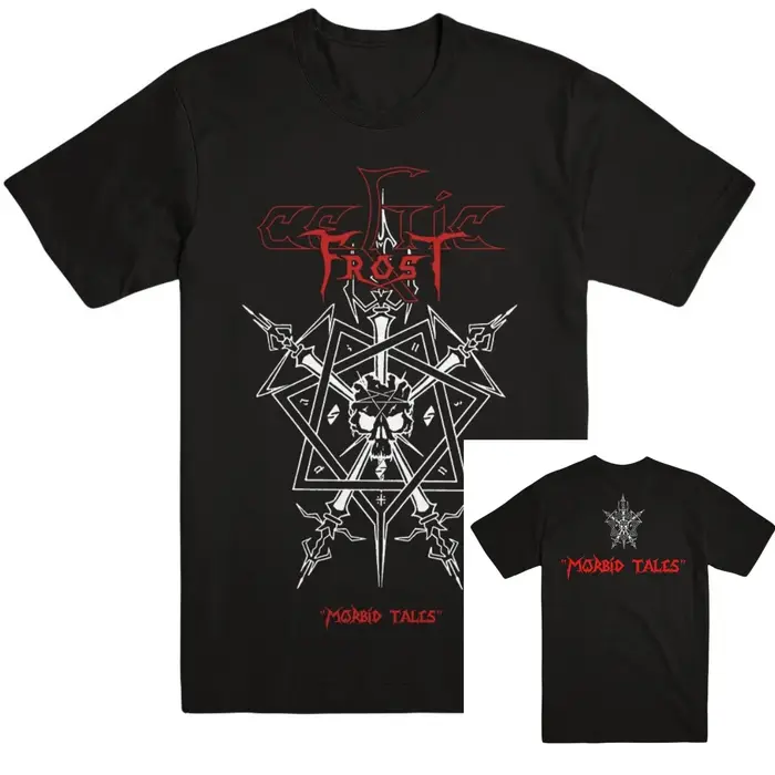 T-Shirt en coton avec image graphique pour hommes et femmes, Streetwear d'été, CELTIC FROST Morbid T