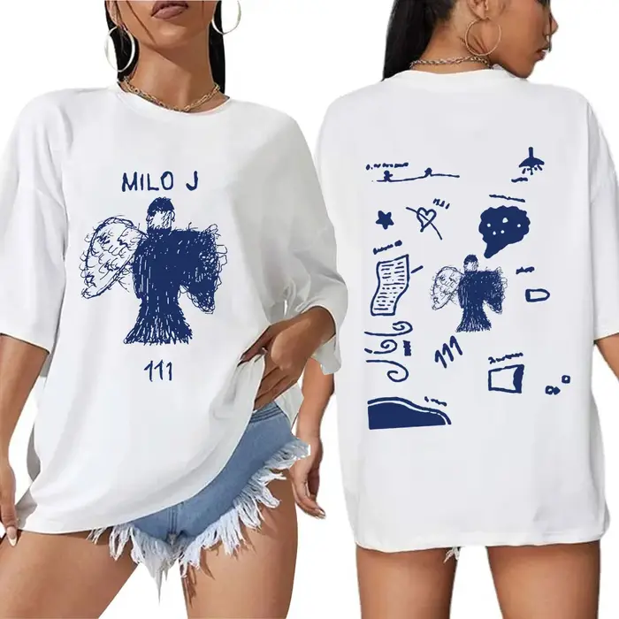 Rappeur Milo J 111 Album Merch T-shirt hommes femmes vêtements Harajuku Hip Hop