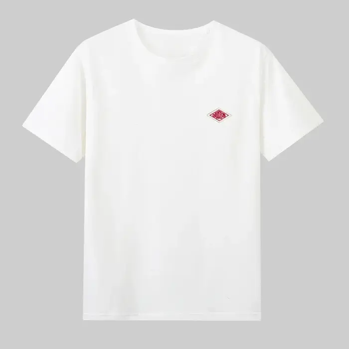 T-shirt en coton à manches courtes pour couple