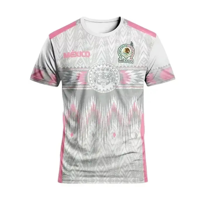 T-shirt graphique du Mexique pour hommes et femmes 2026