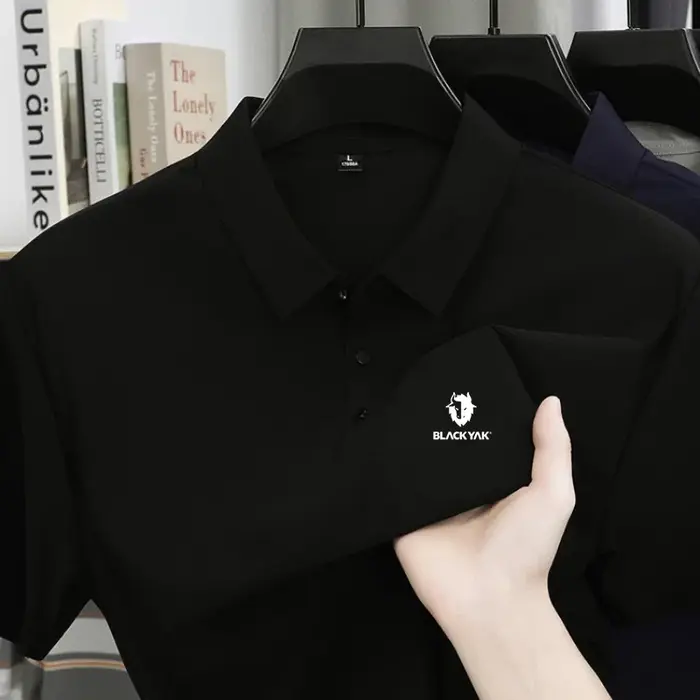 Polo de sport haut de gamme à manches courtes pour homme, haut imprimé tendance, nouvelle collection