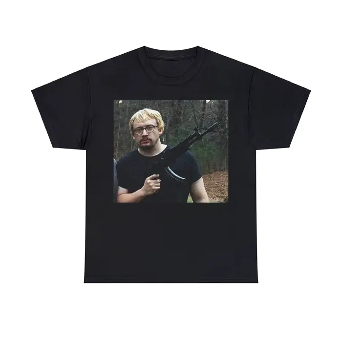 T-shirt noir Sam Hyde Luminoter