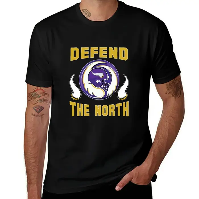 Minnesota défense le nord-viking produit T-Shirt vêtements mignons cadeaux pour petit ami hommes t-s