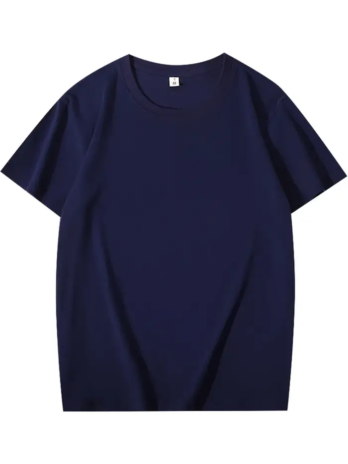 T-shirt personnalisé gratuit impression Logo Image vêtements de travail bricolage haut à manches cou