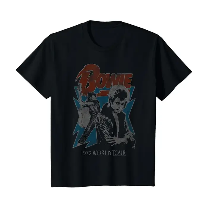 T-shirt imprimé rétro américain pour hommes et femmes