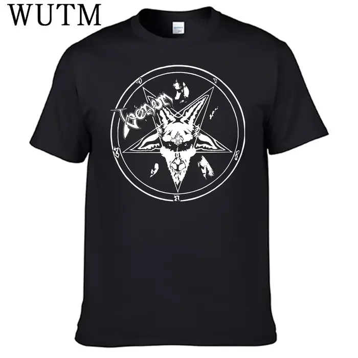 T-shirt Band Venom pour hommes, 100% coton
