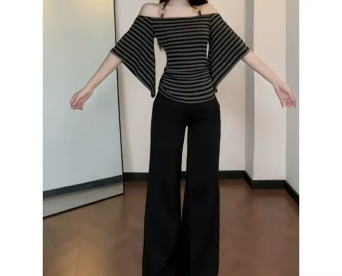 T-shirt à manches trois-quarts pour femme