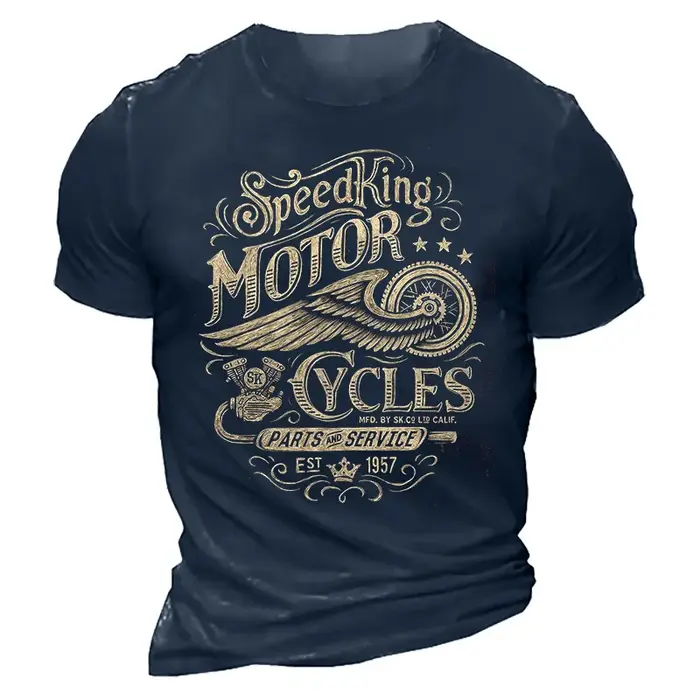 T-shirt de moto pour hommes