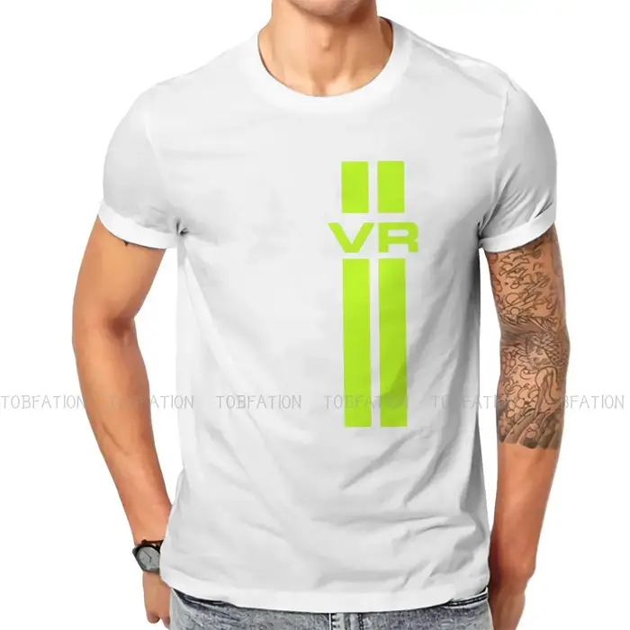Moto GP Rossi VR t-shirt classique graphique adolescent été ample coton hommes t-shirts Harajuku col rond t-shirt