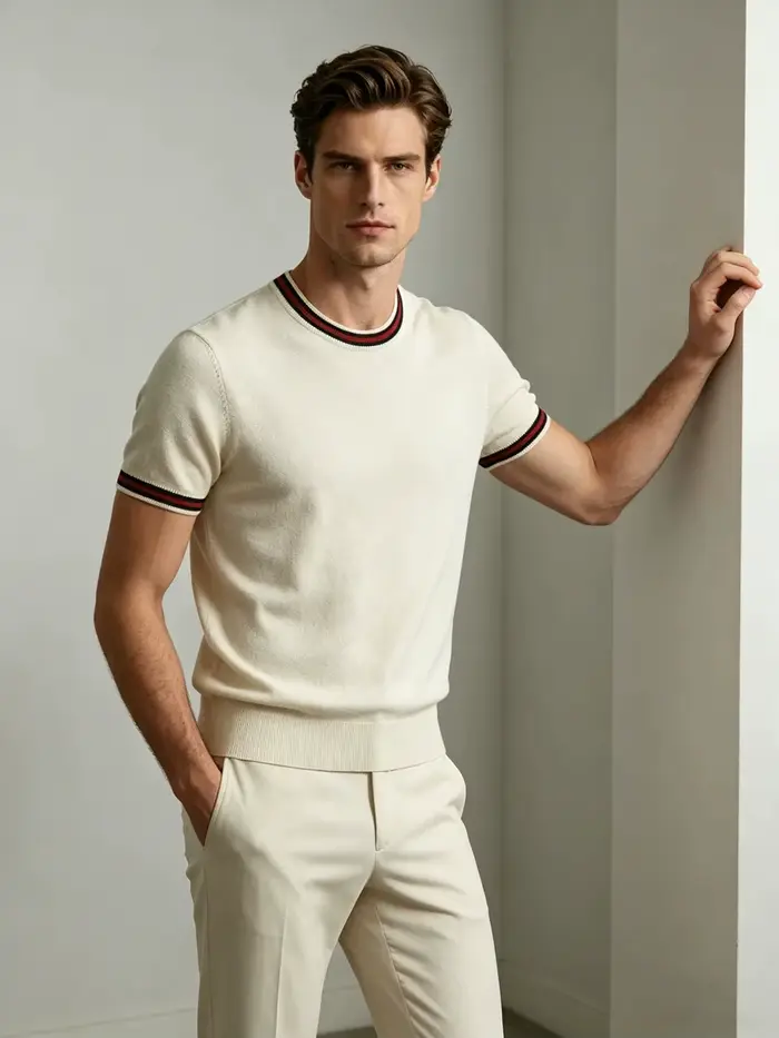 T-shirt pour homme, chemise polo, haut de mode décontracté, vêtements masculins, vêtements d'extérie