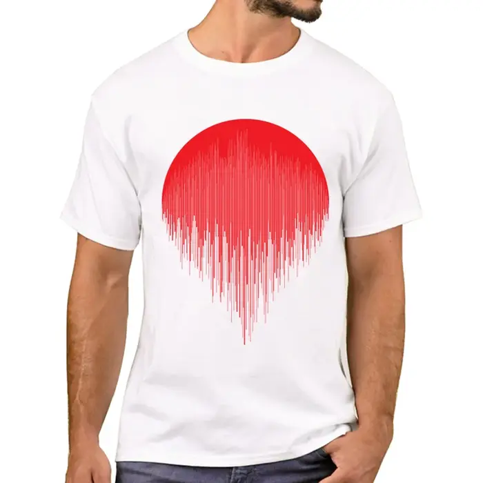 TEEHUB – T-Shirt manches courtes pour homme, imprimé géométrique, à la mode