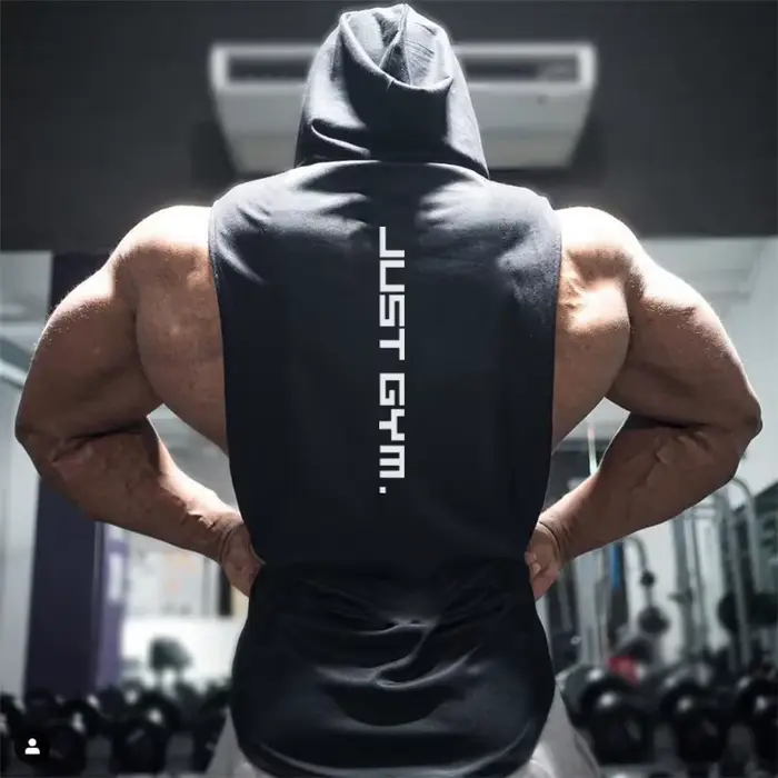 Muscleguys – débardeur à capuche pour hommes