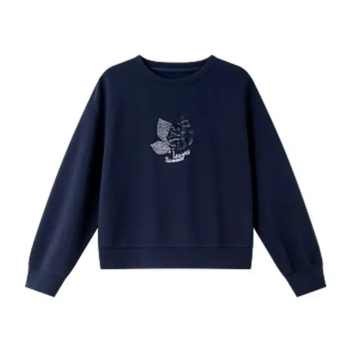Sweat-shirt pour femme VIMLY bleu marine