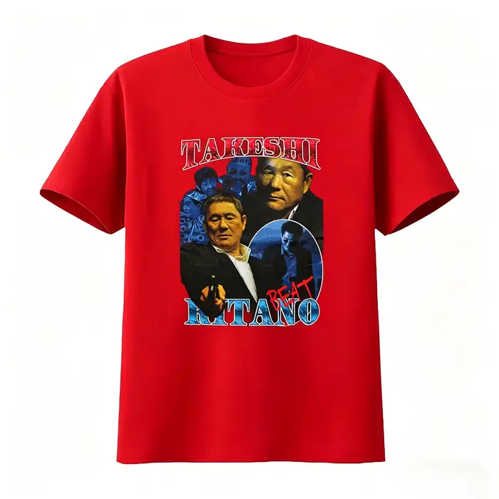 T-shirt promotionnel original Takeshi Kitano Movie Outrage