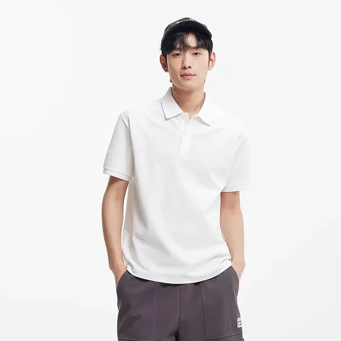 Semir Polo hommes séchage rapide refroidissement couleur unie 2025 été nouveau décontracté à manches courtes bureau banlieue haut