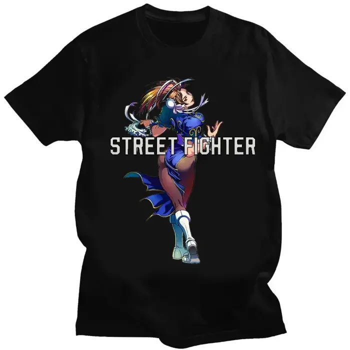 T-shirt de boxe Hadouken pour hommes et femmes, Streetwear classique, Street Fighter, 6 Cammy, White Game, Hot Clothing