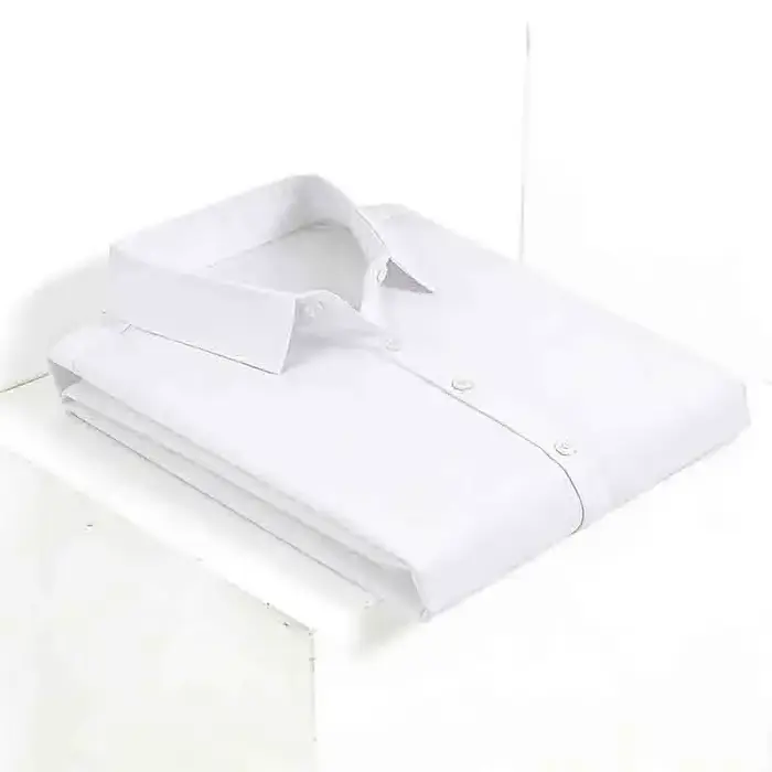 Chemise habillée noire à manches courtes pour homme