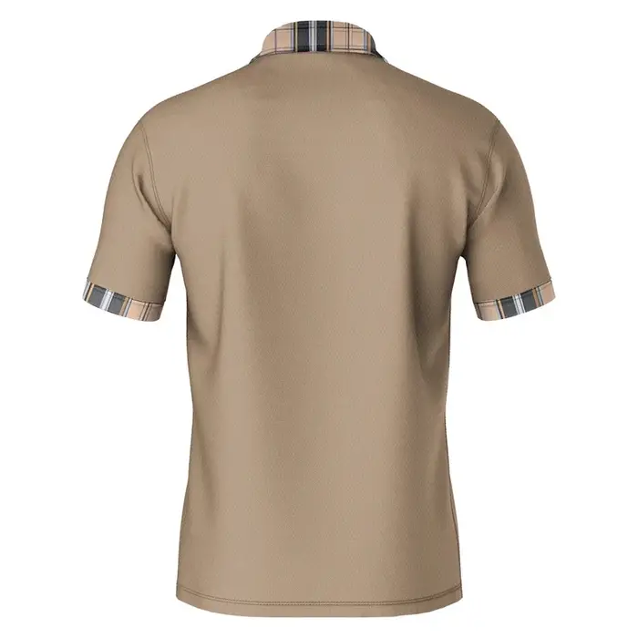 Polo pour hommes de couleur unie, tendances streetwear imprimées à manches courtes, hauts décontractés grandes tailles