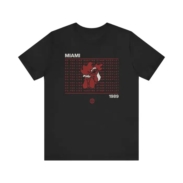 T-shirt graphique Miami Hotline