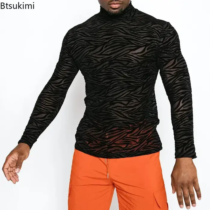 T-shirt à manches longues pour hommes