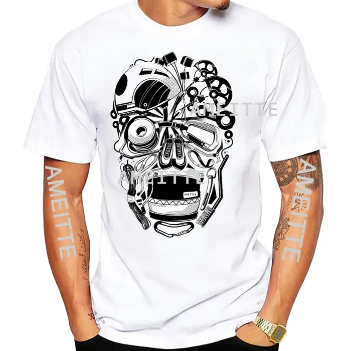 T-shirt d'escalade à manches courtes pour hommes