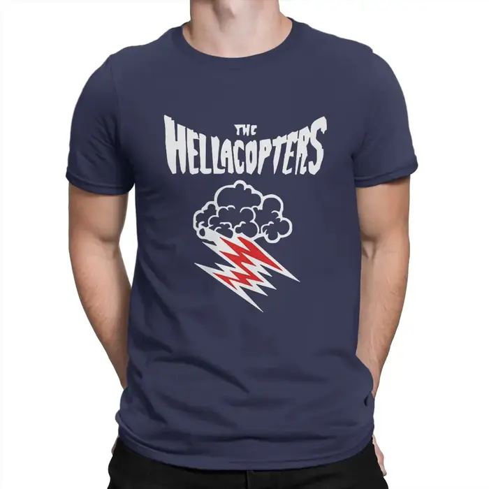 T-Shirt à Manches Courtes et Col Ras du Cou pour Homme
