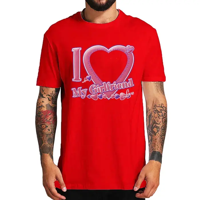 T-shirt à Manches Courtes et Col Ras du Cou pour Homme et Femme