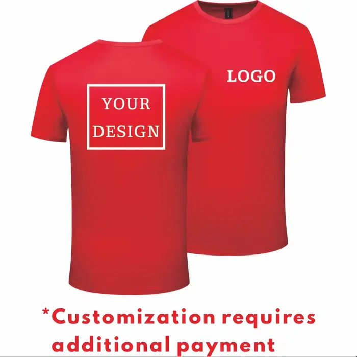 T-shirt à séchage rapide Logo personnalisé haut de sport respirant broderie