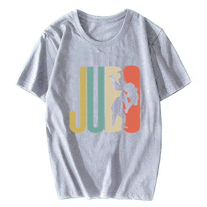 Judo japonais Arts martiaux T-shirt mode hommes Geek unisexe coton
