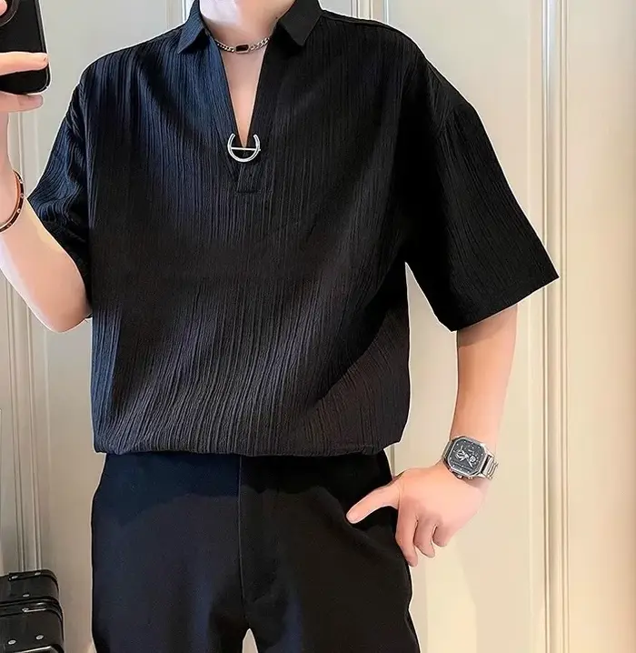 Polo homme été 2026 – Nouvelle collection, T-shirt décontracté et polyvalent pour homme