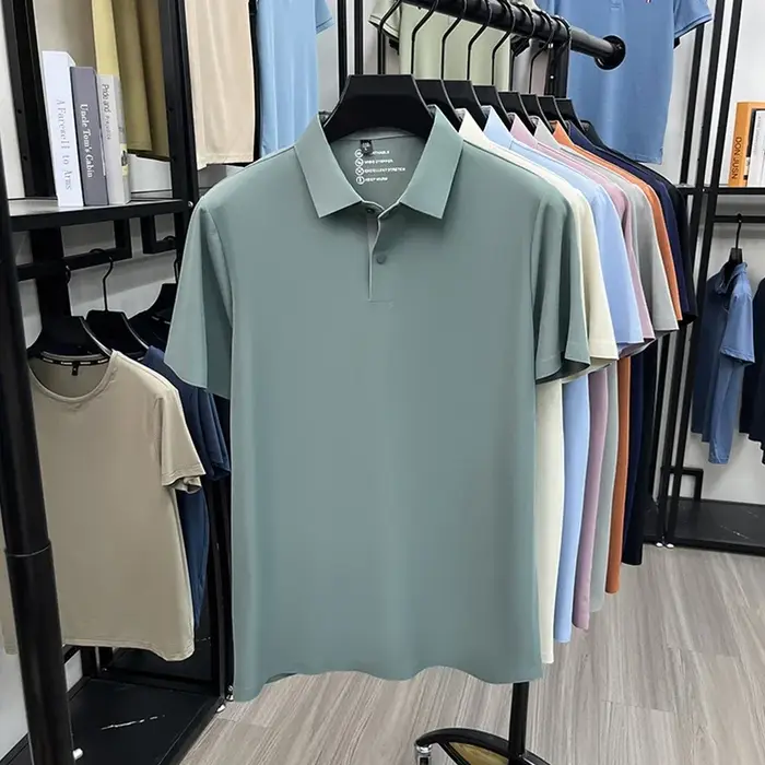 Polo pour homme à manches courtes