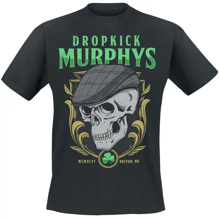 T-shirt Dropkick Murphys Irish Cap Skull
