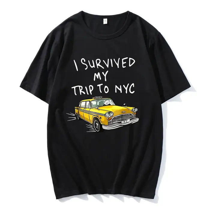 T-shirt en coton doux avec image de dessin animé de voiture drôle