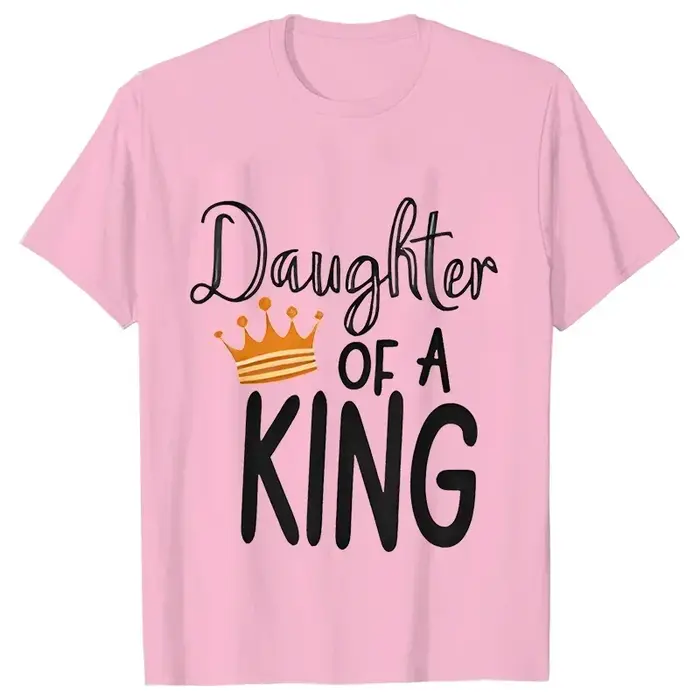 T-shirt graphique drôle père de la princesse fille du roi