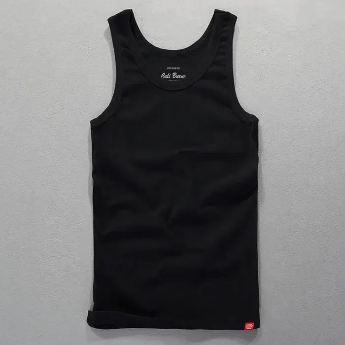 Gilets de sport élastiques pour hommes, 100% coton, confortables, simples et décontractés