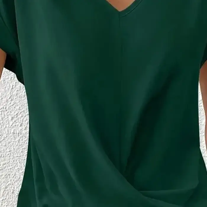 2025 nouvelle chemise chemisier hauts bureau dame printemps été décontracté T-Shirts amples