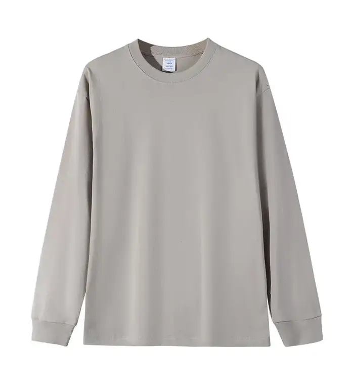 600G/ ㎡ T-shirt à manches longues pour hommes