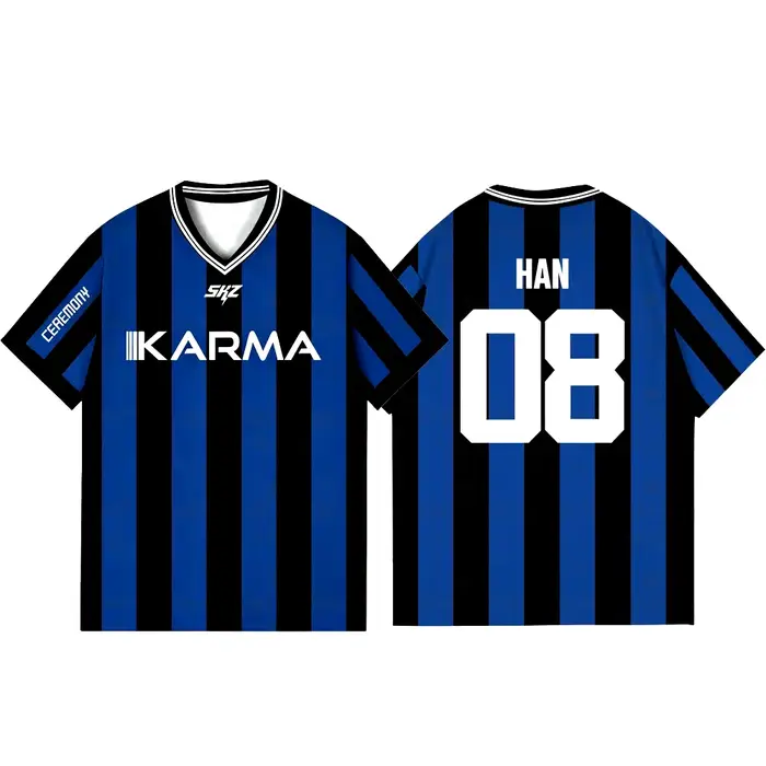 T-shirt Streetwear Ample à Manches Courtes pour Fans de l'Album KPOP Stay KARMA 2026 – FELIX