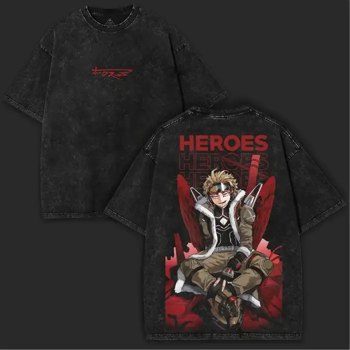 Anime chaud mon héros académique faucons imprimer T-shirt hommes femmes à manches courtes vêtements coton