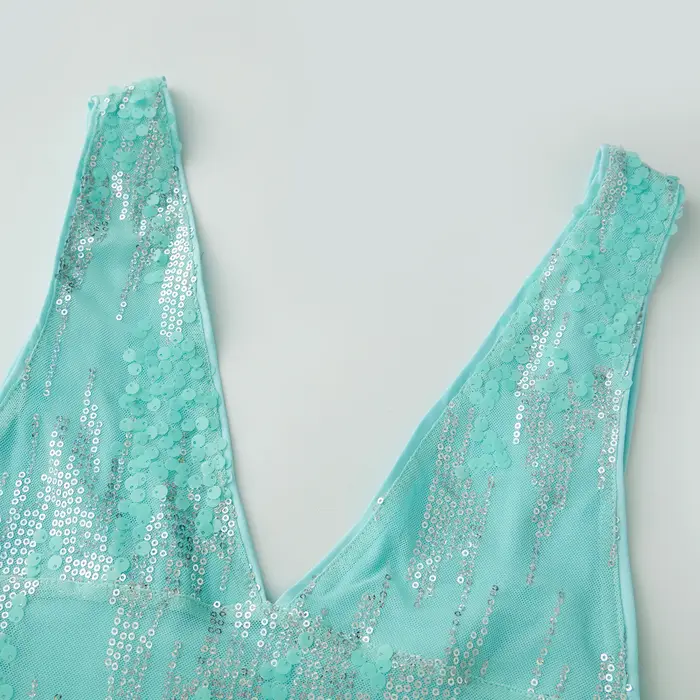 Débardeur à paillettes pour femmes