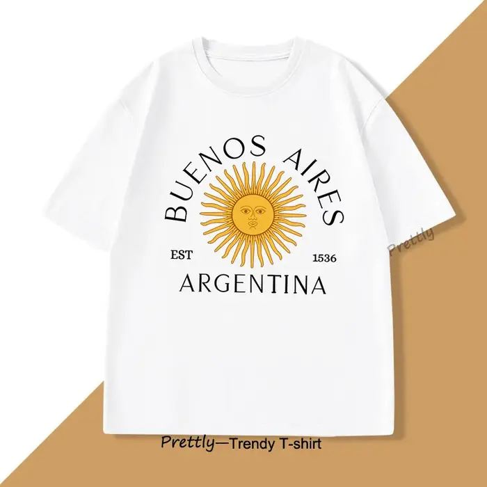 Argentine T-shirt femmes hommes
