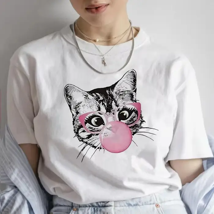 T-shirt Kawaii pour femmes