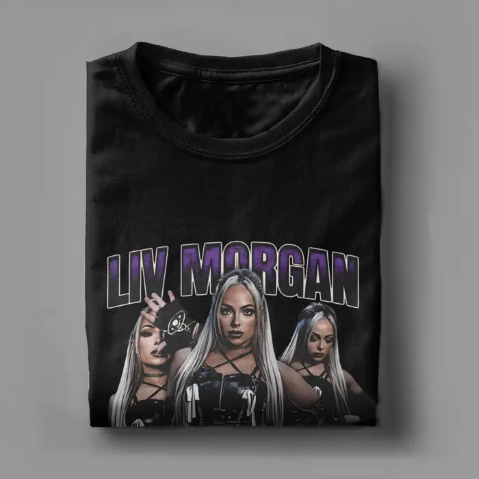 Liv Morgan T-Shirt hommes REVENGE Vintage pur coton