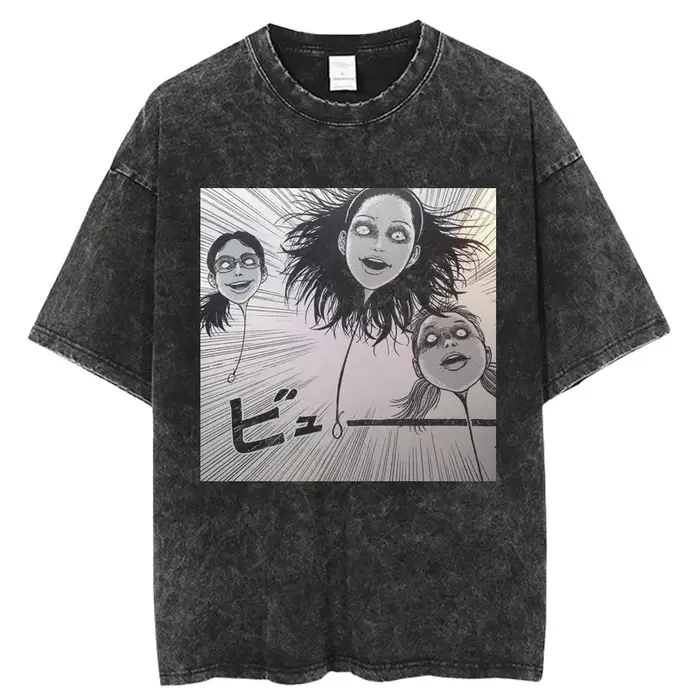 T-shirt graphique Horror Manga Tomie pour hommes et femmes