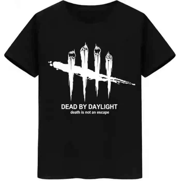 Death Time Game T-shirt en coton à manches courtes pour hommes et femmes